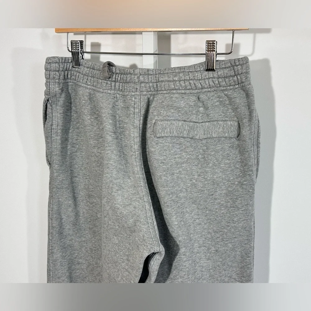 NIKE Gray Fleece Jogger Sweatpants Swoosh Logo Men’s M